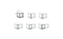 Fiamma Privacy Room / Caravanstore ZIP XL Frontpanel Für Markisenvorzelte 20 Cm -Markisen Serie 347223 2244313