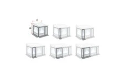 Fiamma Privacy Room / Caravanstore ZIP XL Frontpanel Für Markisenvorzelte 20 Cm -Markisen Serie 347232 2244355