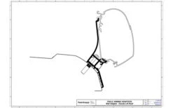 Thule Omnistor 5200 Markisenadapter Fiat Ducato H2 Lift Roof 3,15 M -Markisen Serie 397181 2890463