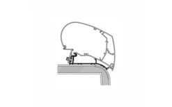 Thule Hymer 2013 Nova Roof Adapter 3,5m -Markisen Serie 524453 3568517