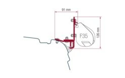 Fiamma F35 Pro Kit Standard -Markisen Serie 57443 12097