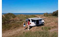 Fiamma F45s Deep Black Markise 190 Grau -Markisen Serie 602503 4405187