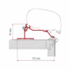 Fiamma Kit Caravan Roof Markisenhalterung -Markisen Serie 635103 4426479