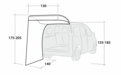 Outwell Seitenwand Upcrest 9 Outwell Seitenwand Upcrest -Markisen Serie 670527 4588809