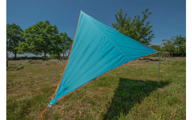 Bent Zip-Canvas Single Verbindbares Sonnensegel 250 X 250 X 250 Cm Limette Gestreift Karibik 4 Bent Zip-Canvas Single Verbindbares Sonnensegel 250 X 250 X 250 Cm Limette Gestreift Karibik – Bild 2