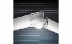 Dometic PerfectWall PW 1500 Wandmontierte Markise Manueller Antrieb Weiß Grau 2,6 M -Markisen Serie 706373 4854371