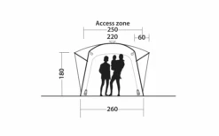 Outwell Milestone Lux Busvorzelt -Markisen Serie 805394 5271614