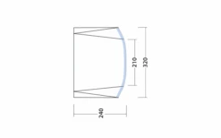 Outwell Zelt Touring Shelter Air -Markisen Serie 823685 5319695