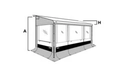 Thule Seitenwand Set Safari Residence G3 6200 / 6002 11 Thule Seitenwand Set Safari Residence G3 6200 / 6002 -Markisen Serie 89451 608196